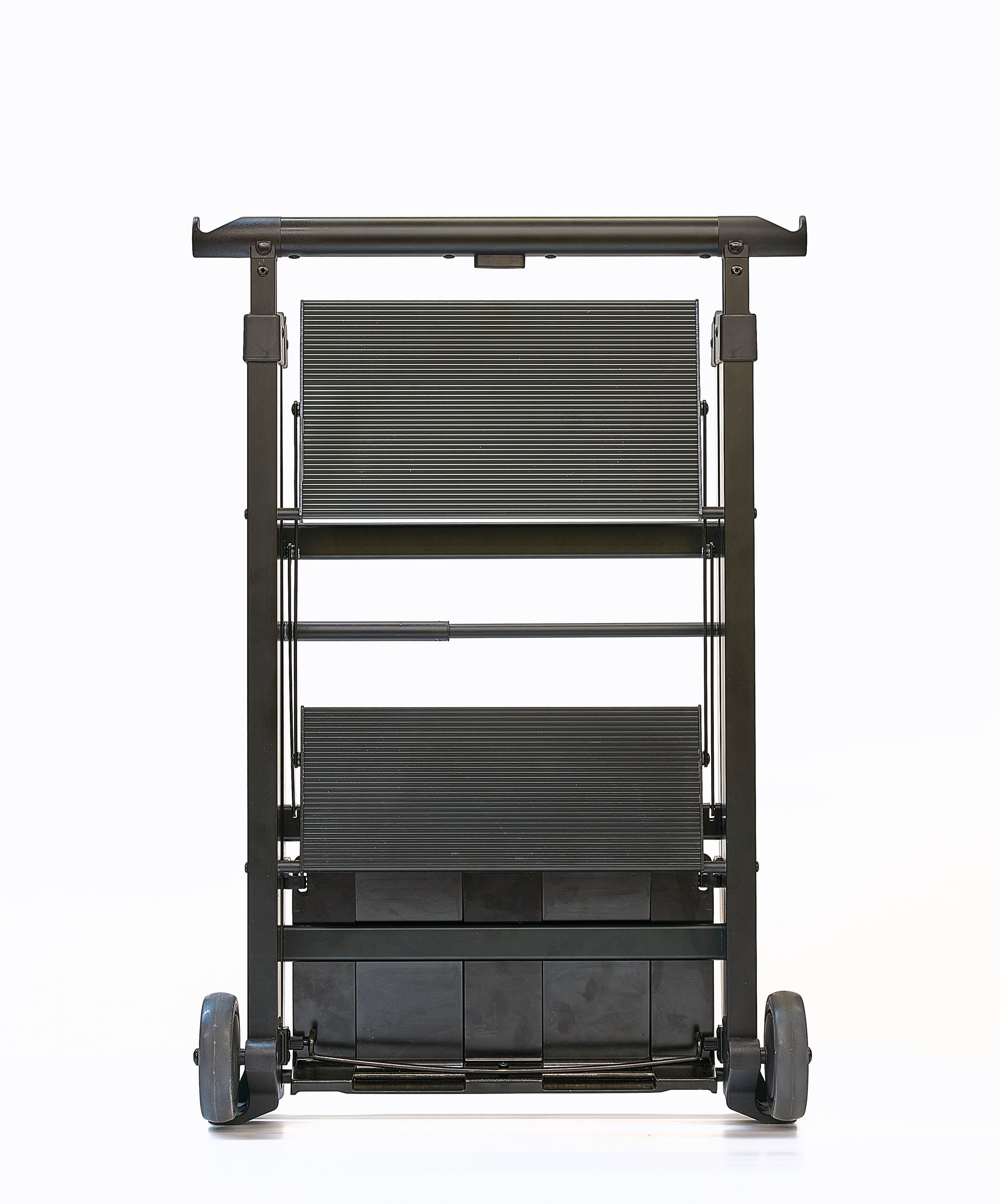 SU Folding Ladder Cart – stowing position, front view